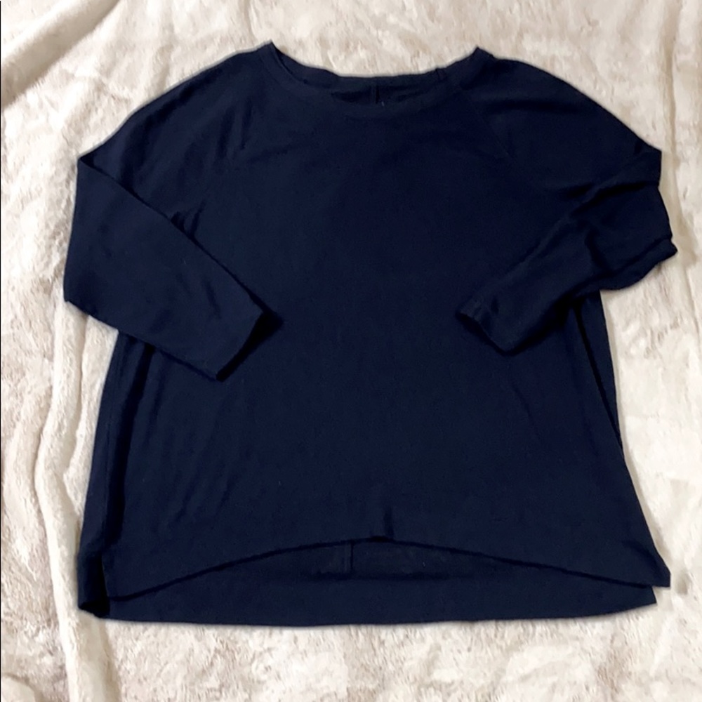Loose fit 3 quarter length Tee by Loft